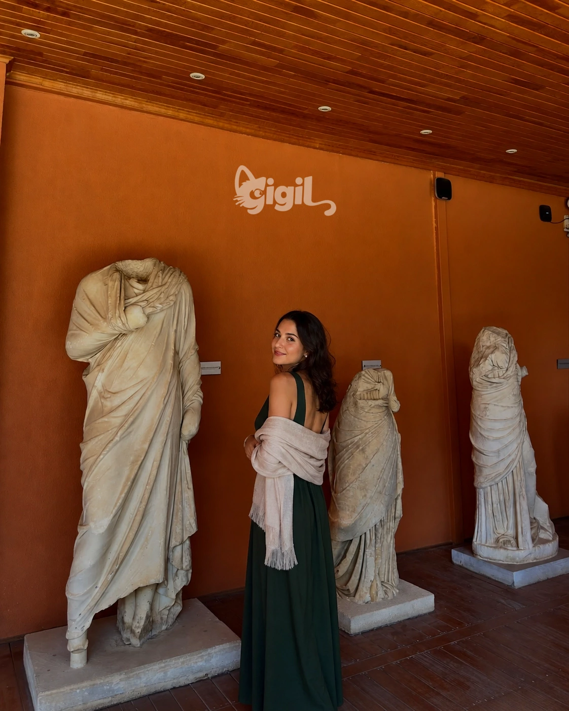 Draped Marble Statues at Ephesus Museum