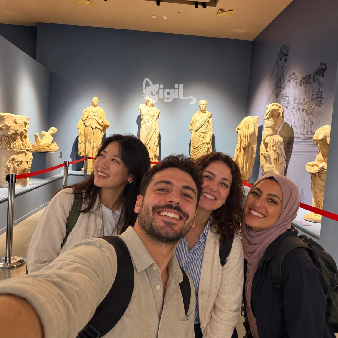 Fountain Finds Hall at Ephesus Museum