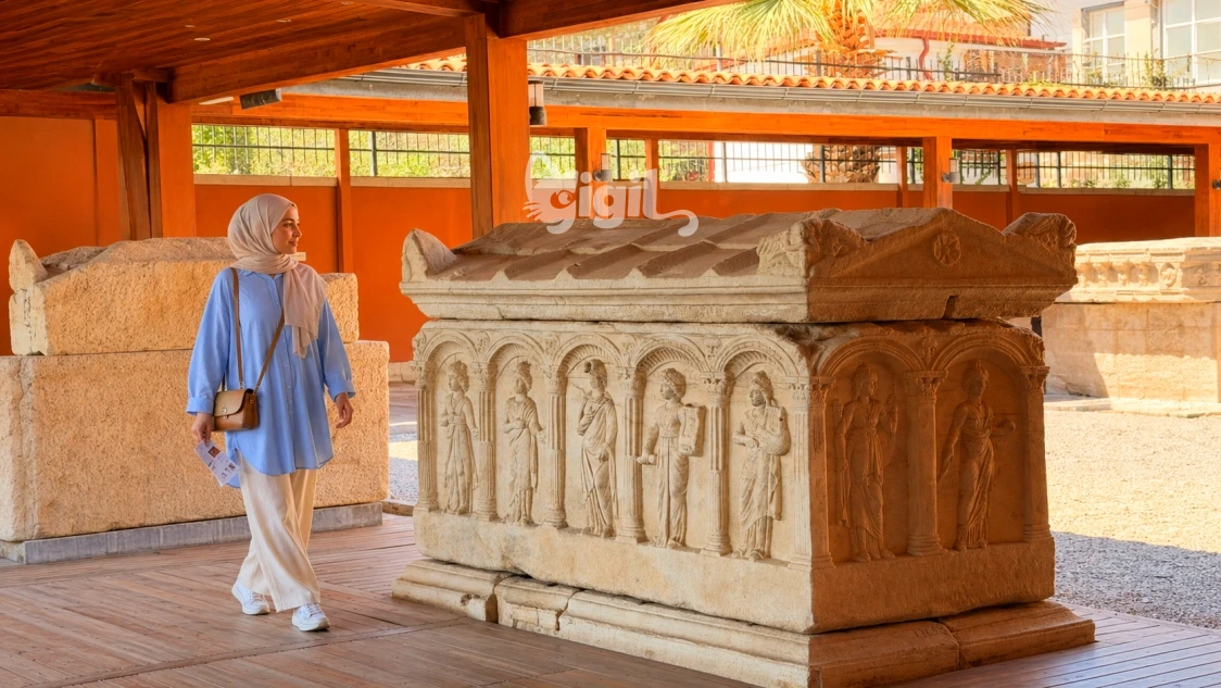 Sarcophagus of the Muses at Ephesus Museum