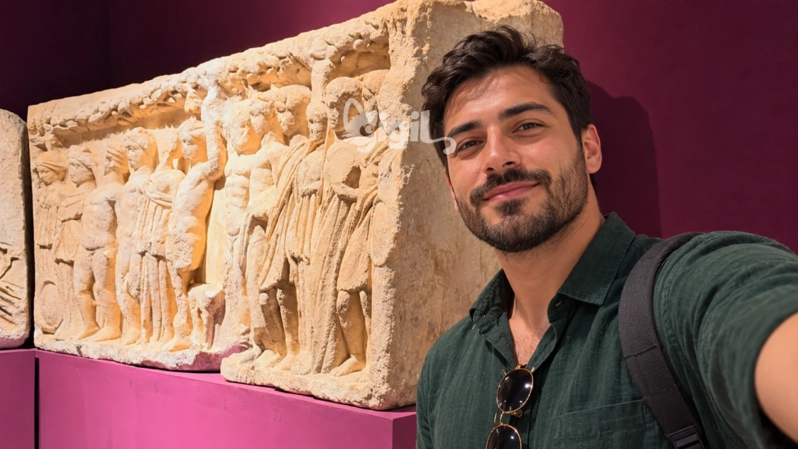Temple of Hadrian Friezes at Ephesus Museum